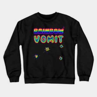 Rainbow Vomit (Design 1) Crewneck Sweatshirt